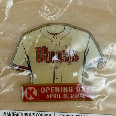 AZ Diamondbacks Circle K Opening Day April 9, 2007 Jersey Lapel Pin Dbacks - Image 1 of 3