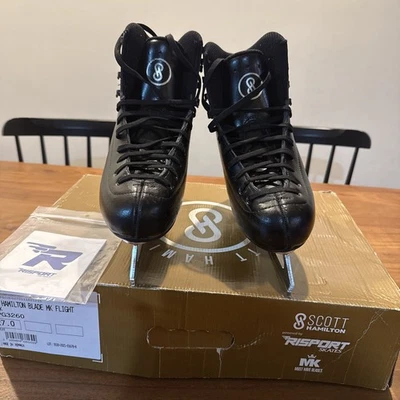Risport Scott Hamilton Patines de Hielo Negro Talla 270 Foto 1 de 4