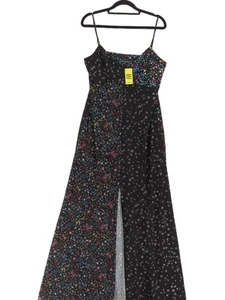 French Connection Women's Maxi Dress UK 12 Black Polyester with Elastane Maxi - Picture 1 of 6