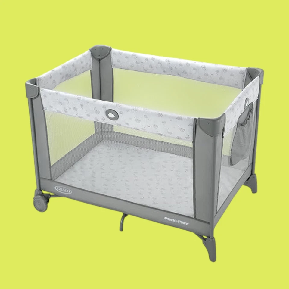 Graco Pack ’n Play Portable Playard Foldable Playpen - Reign - 2156183 #DB1407