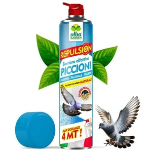 Repellente Piccioni Effetto IMMEDIATO Barriera Olfattiva Uccelli Spray Gas 750ml - Foto 1 di 10