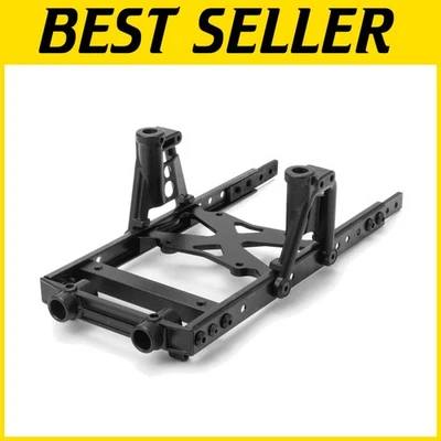 Durable 6x6 Steel Chassis Frame for Axial 1/10 Crawler Car Modifications - Image 1 of 4