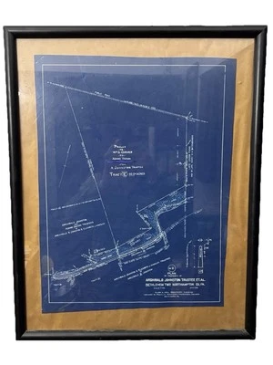 Antiguos planos de propiedad de Bethlehem PA de Archibald Johnston’s Camel’s Hump  Foto 1 de 4