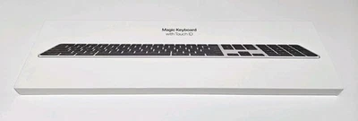 Apple Magic Keyboard With Touch ID & Numeric Keypad Black Ukrainian + English - Image 1 of 4