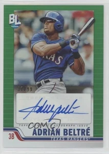 2023 Topps Big League Green Foil /99 Adrian Beltre Adrián Beltré Auto HOF - Picture 1 of 3