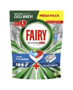 fairy platinum plus blue 38pz FATTURA DISPONIBILE - Foto 1 di 1