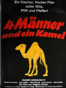 4 Männer und ein Kamel - Hein Weiss - Filmposter A1 84x60cm gerollt - Picture 1 of 1