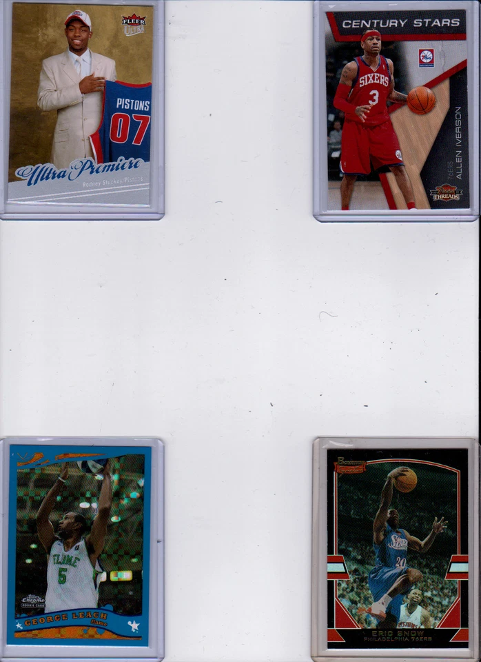 ERIC SNOW 2003-04 BOWMAN SIGNATURE BASKETBALL #25 PARALLEL MACH #109/125 76ERS - Image 1 of 1