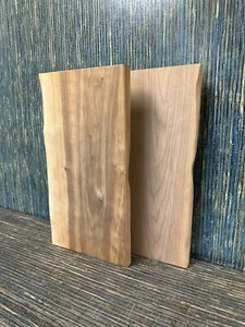 Unfinished Walnut Board- Live Edge Style, Perfect for DIY Woodworking Projects! - Picture 1 of 3