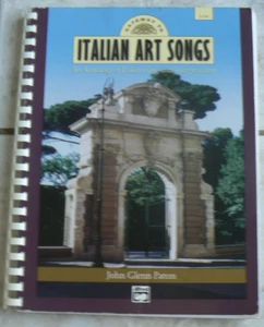 Gateway to ITALIAN ART SONGS,Low Voice,Anthology of Song&Interpretation,G.Paton - Imagen 1 de 14