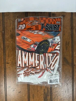 Camiseta Tony Stewart Nascar Juvenil Grande 1999 Hammer It Home Competidores Ver De Colección Foto 1 de 2