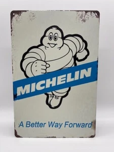 Blechschild Michelin 20x30cm Nostalgie Retro Reklame Vintage Geschenk Deko - Bild 1 von 1