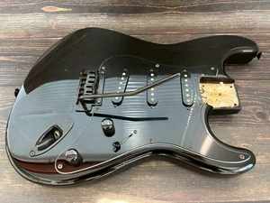 Charvel CST-050-SSS Años 90 Cuerpo Stratocaster Tipo Negro De Colección Hecho en Japón - Imagen 1 de 15