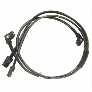 Dell Poweredge R720xd 12 Ports 3,5" SAS-A und B Kabel LSI RAID-Karte auf Rückwandplatine - Bild 1 von 1