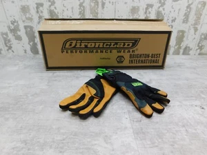 12 NEW Pair Ironclad Mechanics Gloves, Goatskin, Hook/Loop Cuff Med, EXO2-MOL-03 - Picture 1 of 3