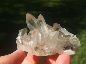 Clear Himalayan Quartz Cluster. 7 x 5 cm. - Picture 1 of 12