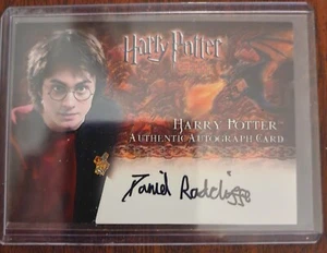 ARTBOX HARRY POTTER AUTOGRAPH AUTO CARD Daniel Radcliffe GOF - Picture 1 of 2