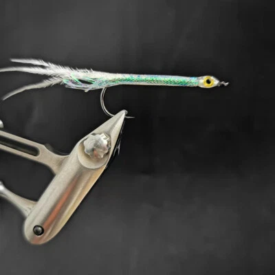 Tubo de cuerpo de Mylar 2 piezas escala de peces atar moscas pesca 1M herramienta hágalo usted mismo Minnow Foto 1 de 4