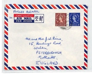 CYPRUS GB Forces 1957 RAF Superb *FPO.113* Cover QEII Wilding {samwells}BU124 - Picture 1 of 3