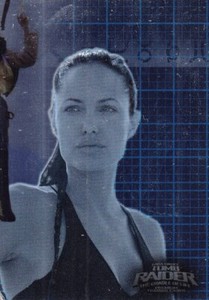 TOMB RAIDER CRADLE OF LIFE 2003 INKWORKS FOIL PUZZLE INSERT CARD COL3 CHASE