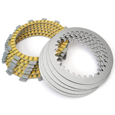 For Suzuki RG125 RM125 79-80/86-87 RM100 79-81 Clutch Friction Steel Plates Kit Foto 1 de 4