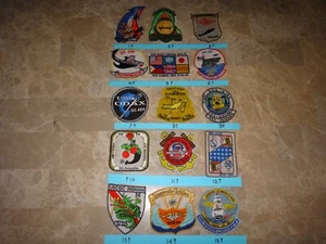 15 US Navy Aircraft Carriers USS and Others Patches @ $10/each patch - Picture 1 of 7