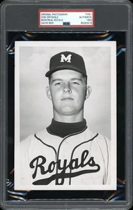 Don Drysdale Pre-Rookie 1955 Type 1 Original Photo PSA/DNA *Montreal Royals* - Picture 1 of 2
