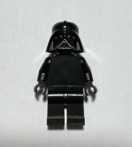 LEGO PLAIN DARTH VADER BLACK TORSO LEG HEAD HELMET NO PRINT GENUINE MONOCHROME