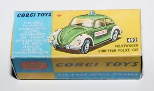 Reprobox Corgi Toys Nr. 492 - Volkswagen European Police Car - Bild 1 von 1