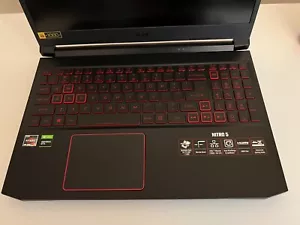 Acer Nitro 5 15.6 FHD 3.0 GHz Ryzen 5 4600H 8GB 256GB/1TB SSD GTX 1650 Used - Picture 1 of 5