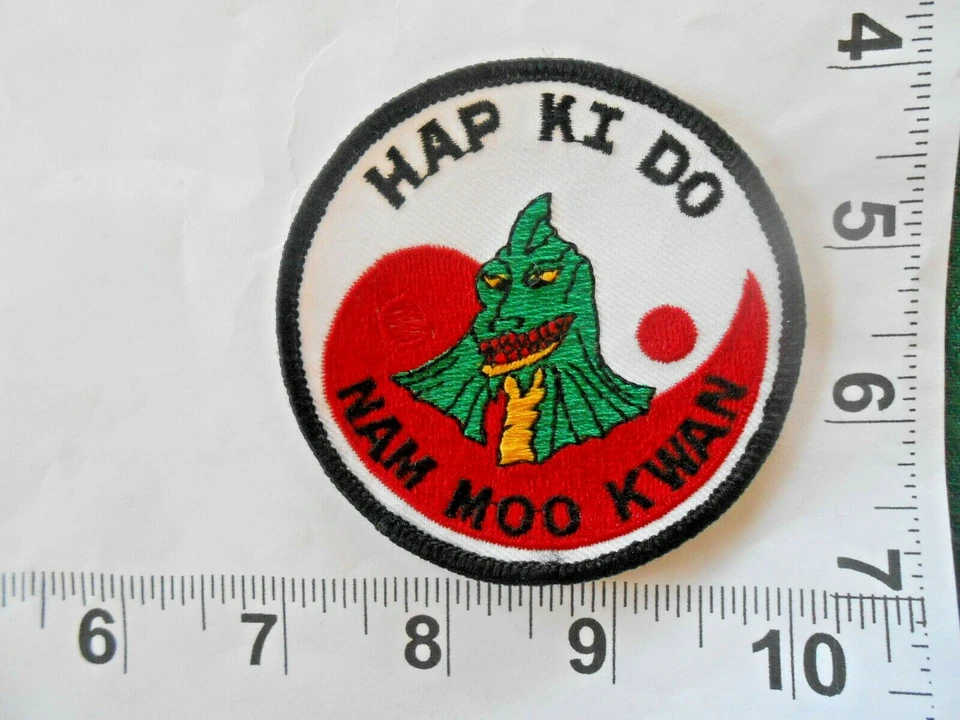 Rare 1970's Hap Ki Do Nam Moo Kwan Martial Arts MMA Uniform Patch  - Image 1 of 1