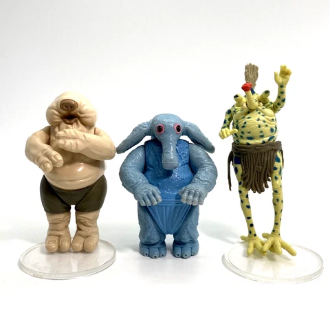 VTG Star Wars - Sy Snootles, Droopy McCool & Max Rebo Band Lot Kenner ROTJ 1983 Cover