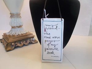 Buchliebhaber Schild Plakette von Demdaco - Bild 1 von 3