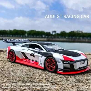 1:32 AUDI R8 Alloy Sports Car Model Scale Diecasts Metal Toy Vehicles Car Model - Picture 1 of 21