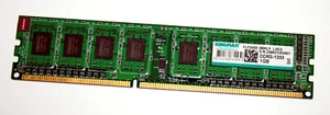 1 GB DDR3 RAM 240-pin PC3-10600U non-ECC 'Kingmax FLFD45F-B8KL9' - Foto 1 di 2