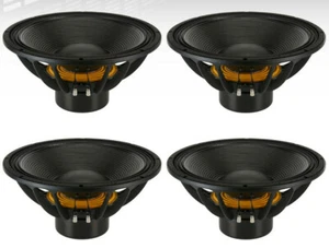 4x B&C 15SW115-4 15" Professional Neodymium Replacement Subwoofer 3400W 4Ohm Sub - Picture 1 of 5