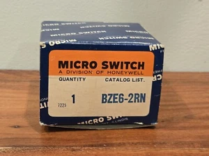 NEU NOS IN BOX Honeywell BZE6-2RN Mikro-Endschalter BZE62RN HERGESTELLT IN DEN USA! - Bild 1 von 10