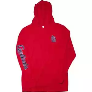 St. Louis Cardinals Long Sleeve Hooded Pullover 3/30/25 Adult XL SGA STL - Picture 1 of 1