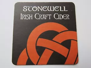 Beer Coaster ~ Nohoval Brewing STONEWELL Irish Craft Apple Cider ~ Cork, IRELAND - Picture 1 of 2