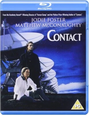 Contact [PG] Blu-ray Jodie Foster Matthew McConaughey NEW & SEALED - Image 1 of 2
