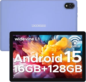 U10 Android 15 Tablet 10 Pollici, 16GB RAM + 128GB ROM(2TB TF), Bluetooth 5.0 | - Foto 1 di 12