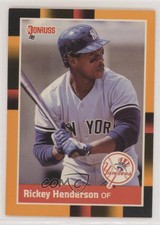 1988 Donruss Baseball's Best Box Set Rickey Henderson #76 HOF