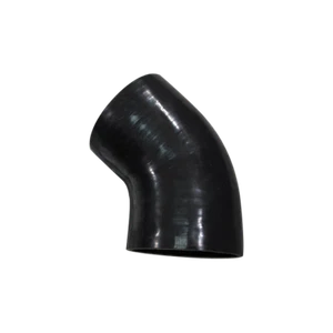 CXRacing Black 4" 45 Deg Silicon Elbow Hose Coupler for Turbo Intercooler pipe - Bild 1 von 1