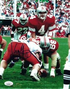 Autogramm Kirk Herbstreit Ohio State Buckeyes 8x10 Foto mit JSA COA - Bild 1 von 1