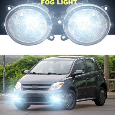 Conjunto de lámpara de conducción de luz antiniebla LED de lente transparente para SCION XA 2006 Foto 1 de 4