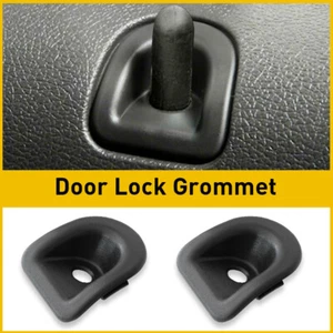 For 2005-2014 Ford or Mustang Shelby Black Door Panel Lock Grommets Covers Set - Picture 1 of 9
