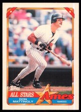 1990 Topps Ames Don Mattingly New York Yankees #18