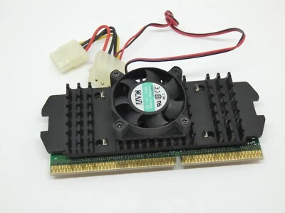 Intel Celeron 333 MHz SL2WN  w/  Cooler- Slot 1 - Image 1 of 3