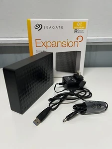 Seagate Expansion External 8TB Hard Drive USB 3.0 - Picture 1 of 3