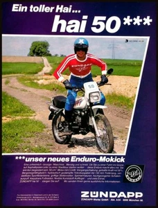 Zündapp Hai 50, originale Werbung aus 1980 - Picture 1 of 2